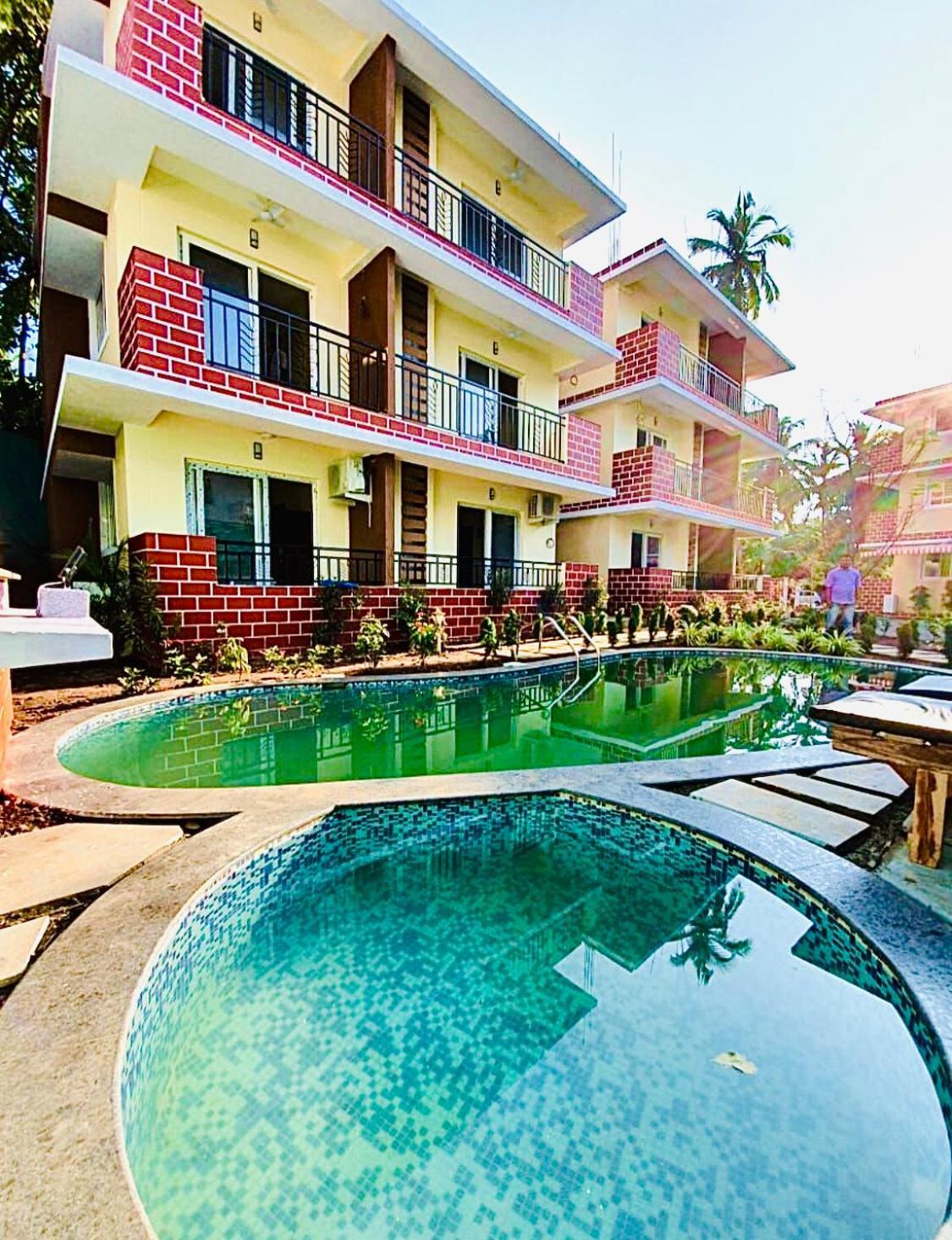 Sea Breeze 1 Bhk Apartment A12 Calangute,North Goa Nagoa Ngoại thất bức ảnh